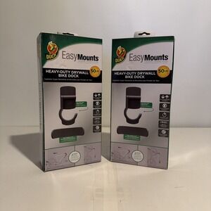 Lot of 2 Universal Hanging System Bike Docks 50Lbs EasyMounts Heavy Duty DryWall